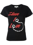Yazbukey 'slave To Love' T-shirt, Women's, Size: Medium, Black, Cotton/polyester