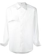 Aganovich - Pocket-detail Shirt - Men - Cotton - 50, White, Cotton