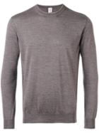 Eleventy - Light Knit Sweater - Men - Silk/merino - Xxl, Brown, Silk/merino