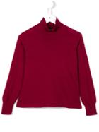 Dondup Kids Roll Neck Jumper, Girl's, Size: 12 Yrs, Pink/purple