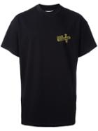 Gcds Logo Print T-shirt, Men's, Size: Xl, Black, Cotton