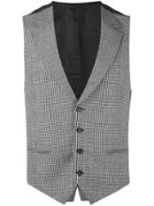 Hydrogen Checked Gillet - Black