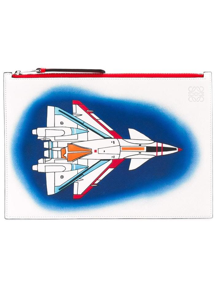 Loewe Rocket Print Pouch