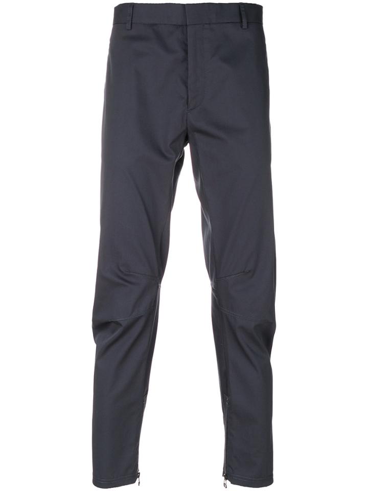 Lanvin Biker Trousers - Blue