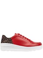 Fendi Low-top Sneakers - Red