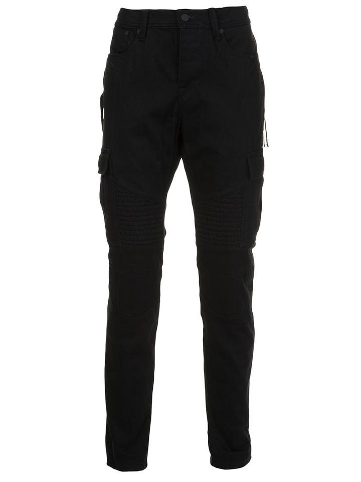 Stampd Slim-fit Jeans, Men's, Size: 30, Black, Cotton