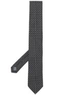 Dolce & Gabbana Micro Pattern Tie - Black