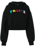Être Cécile Fruits Hooded Sweatshirt - Black
