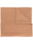 Faliero Sarti 'alexia' Scarf, Men's, Brown, Nylon/cashmere/virgin Wool