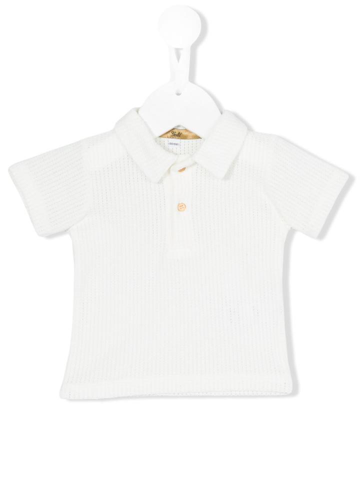 Gold - Petro Polo Shirt - Kids - Cotton - 36 Mth, White