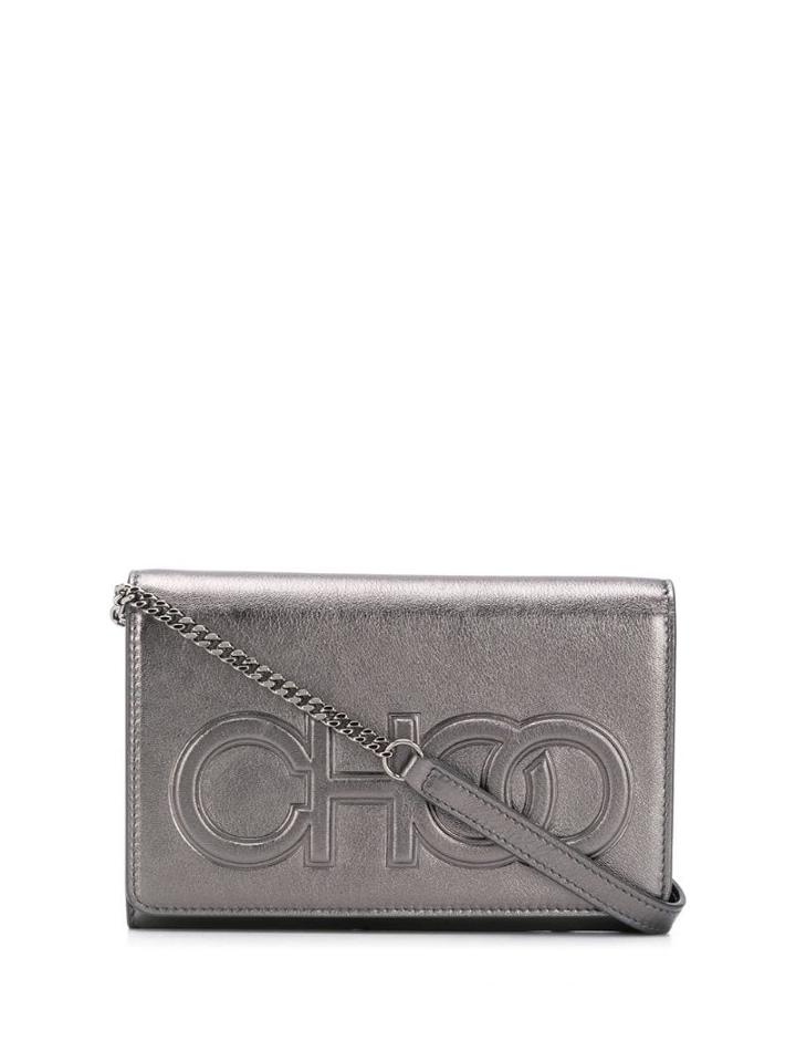 Jimmy Choo Sonia Crossbody Bag - Grey