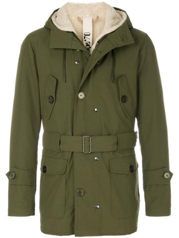 Equipe '70 Lined Hooded Parka - Green