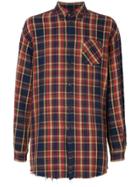 Undercover Checked Button Shirt - Multicolour