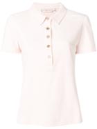 Tory Burch Cropped Polo Shirt - Nude & Neutrals
