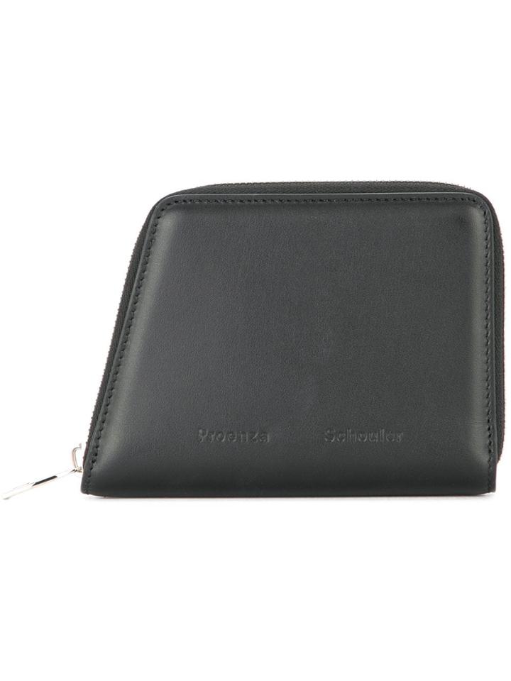 Proenza Schouler Trapeze Zip Wallet - Black