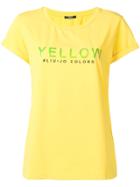 Liu Jo Yellow Logo T-shirt
