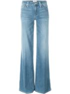 Hudson Flared Jeans, Women's, Size: 26, Blue, Cotton/spandex/elastane