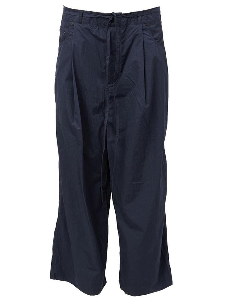 Craig Green Wide Leg Cropped Trousers, Men's, Size: Medium, Blue, Nylon