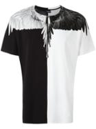 Marcelo Burlon County Of Milan Wings Print T-shirt, Men's, Size: Xs, Black, Cotton