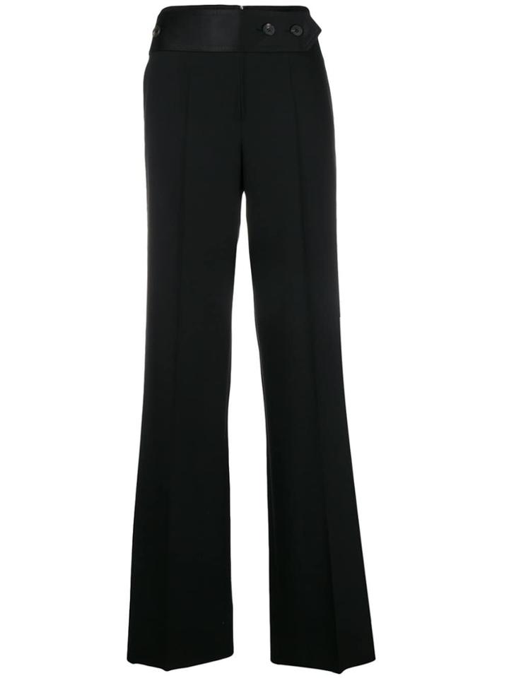 Victoria Beckham High Waist Trousers - Black
