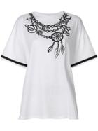 Ermanno Ermanno Chain Print T-shirt - White