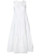 Co Panelled Midi Dress - White