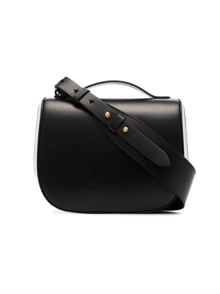 Simone Rocha Black Leather Cross Body Bag