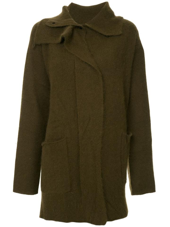Rundholz Loose Elongated Cardigan - Brown