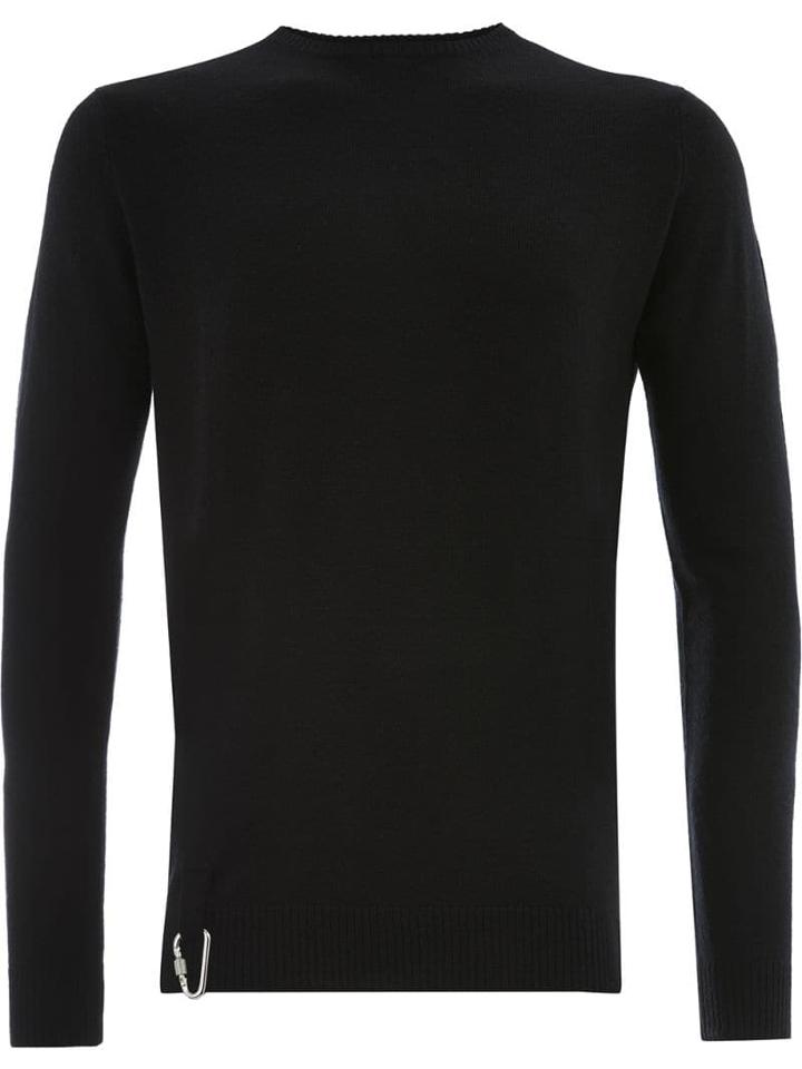 Matthew Miller Herrao Merino Wool Sweater - Black