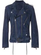 Desa 1972 Classic Biker Jacket - Blue