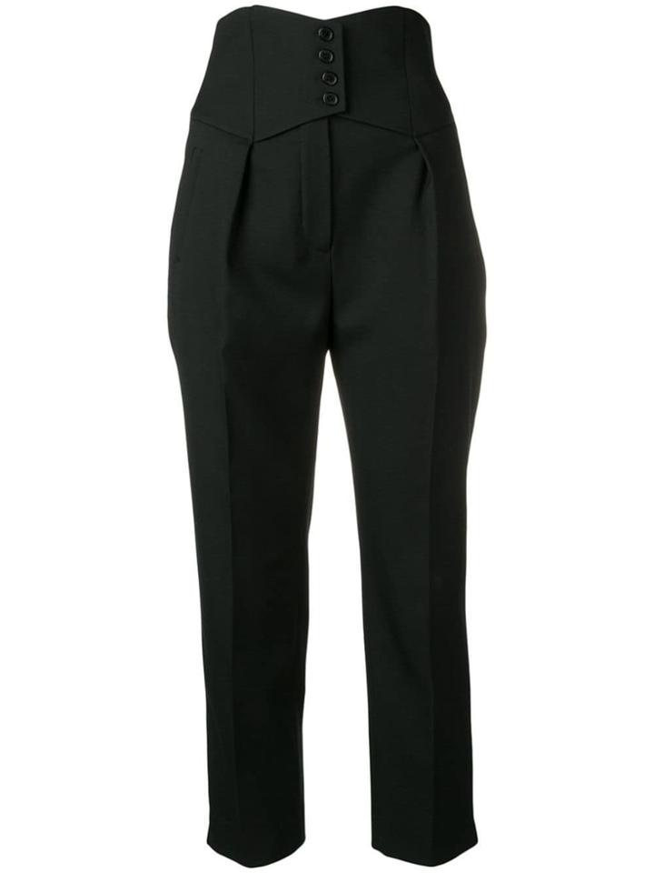 Saint Laurent Corset Trousers - Black