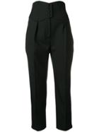 Saint Laurent Corset Trousers - Black