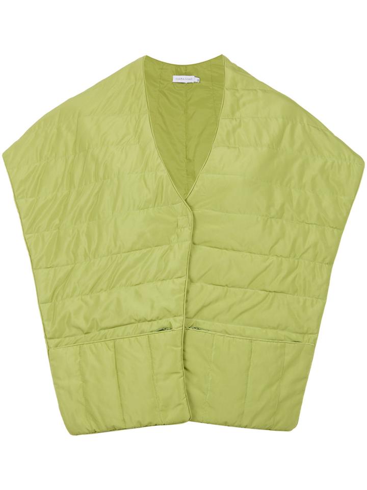 Mara Mac Pockets Stole - Green