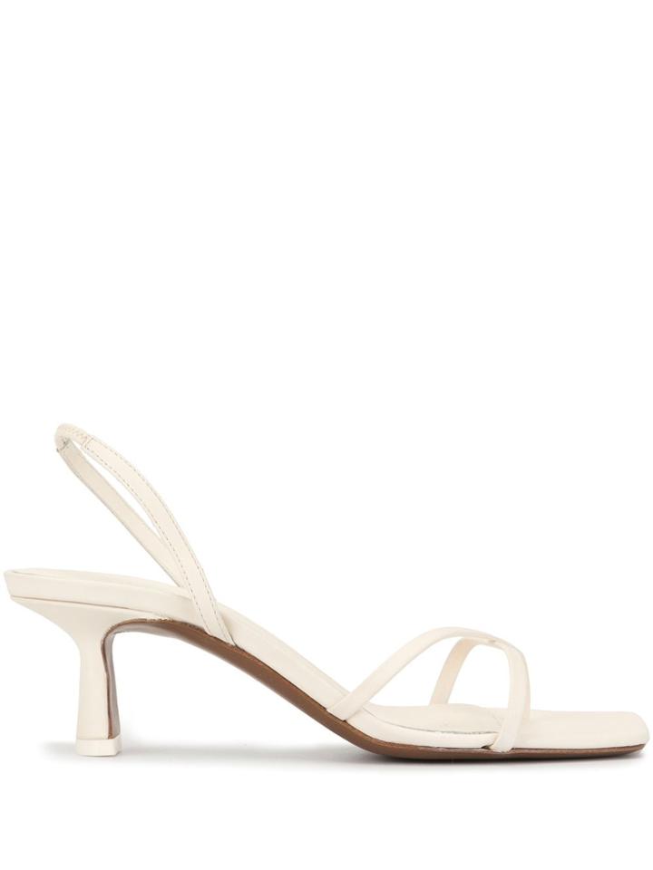Neous Sling Back Sandal - White