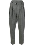 Iro High-waisted Trousers - Grey