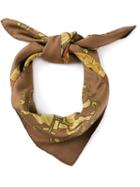 Hermès Vintage 'hourvari' Scarf, Women's, Yellow