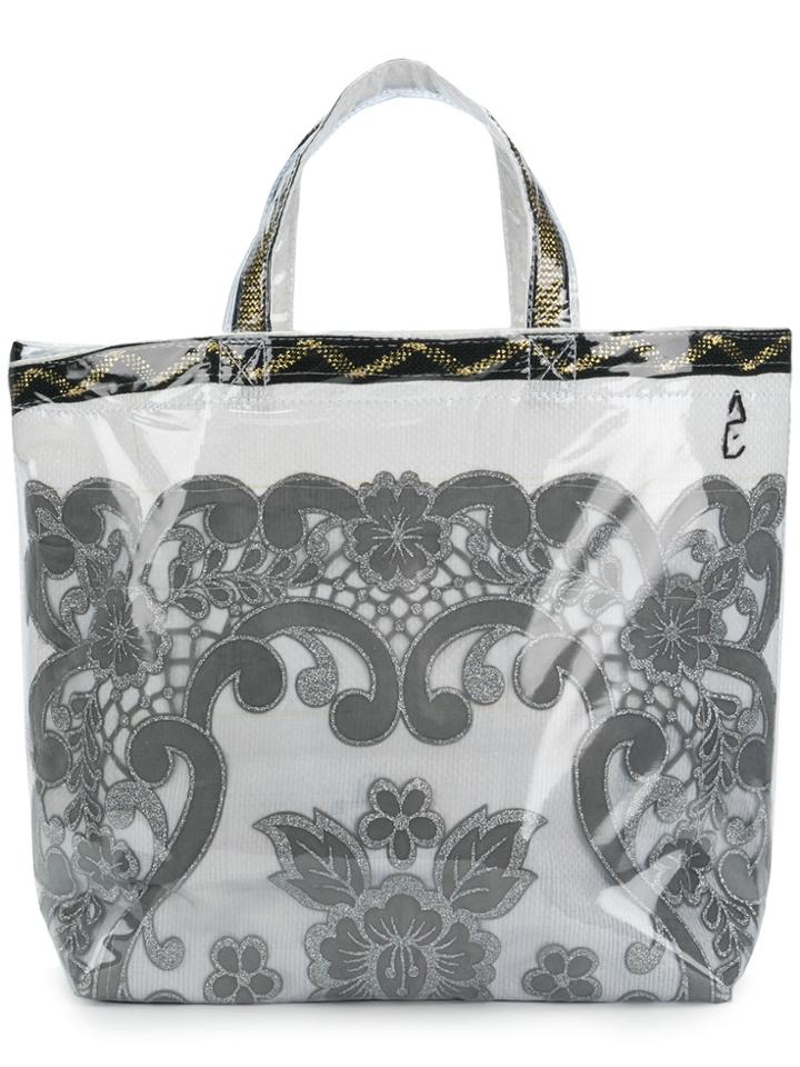 Comme Des Garçons Comme Des Garçons Handmade Tote Bag - White