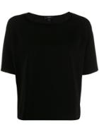 Theory Raglan Short-sleeved Top - Black