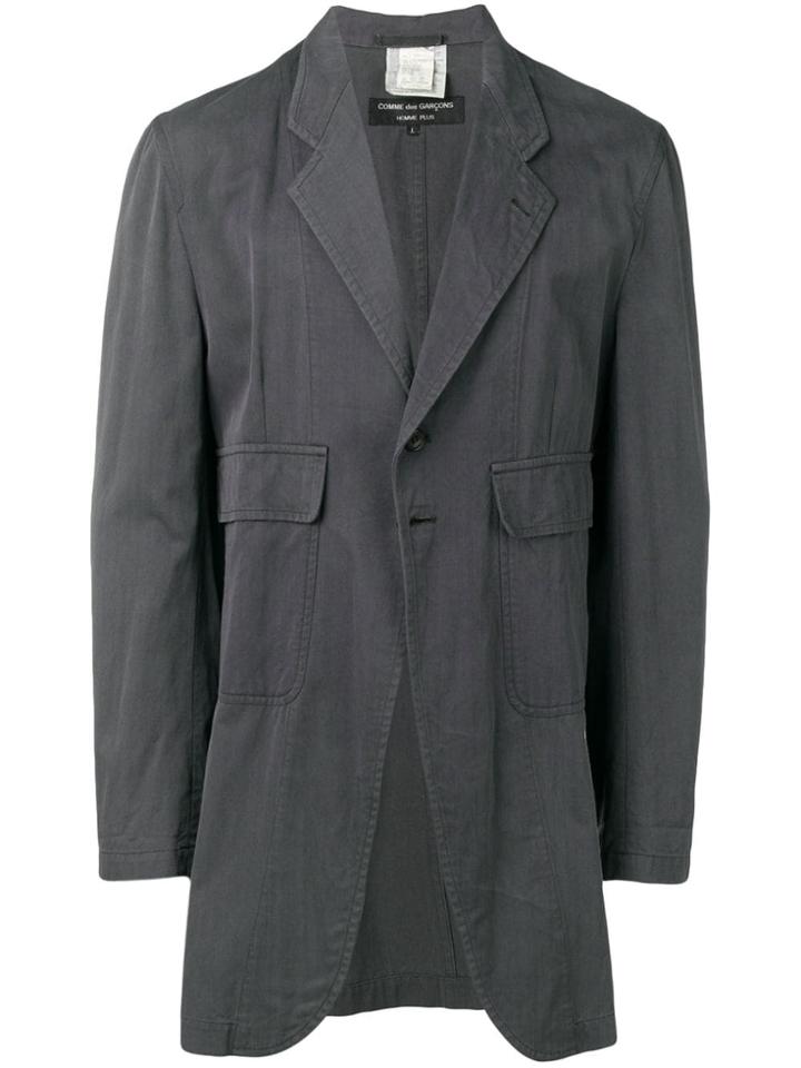 Comme Des Garçons Vintage Single Breasted Blazer - Grey