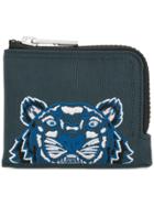 Kenzo Tiger Zip-around Wallet - Grey