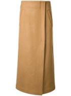 Won Hundred 'harmony' Skirt, Women's, Size: 36, Brown, Nylon/wool