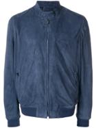 Corneliani Classic Bomber Jacket - Blue
