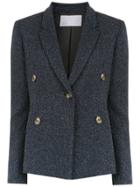 Nk Buttoned Blazer - Blue