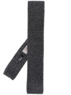 Canali Knitted Scarf - Grey