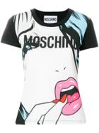 Moschino Female Portrait T-shirt - Multicolour