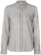 Masscob Striped Fitted Shirt - Grey