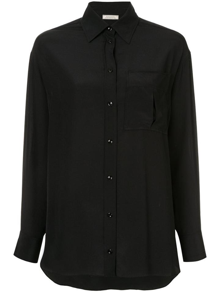 Nina Ricci Patch Pocket Shirt - Black