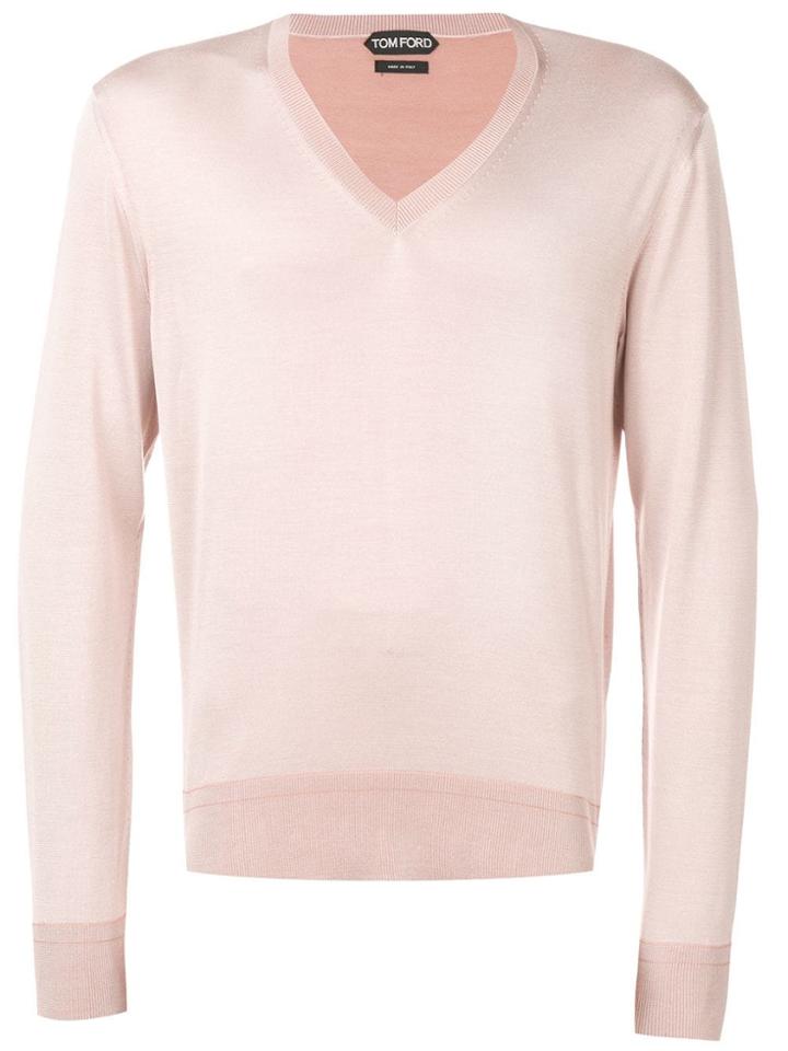 Tom Ford Long-sleeve Fitted Sweater - Pink