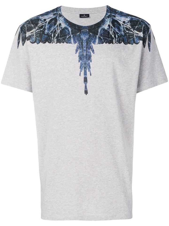 Marcelo Burlon County Of Milan - Printed T-shirt - Men - Cotton - Xl, Grey, Cotton