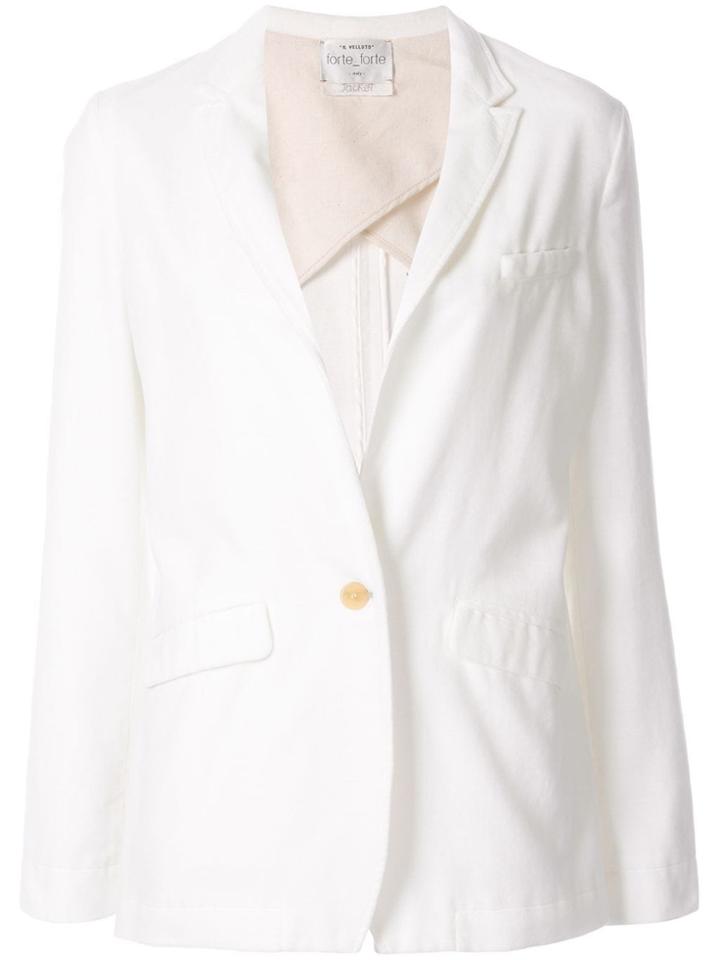 Forte Forte Fitted Blazer - White